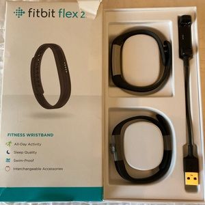Fitbit Flex 2 Wristband Activity Tracker - Black